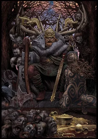 Poster — ‘Caledonian DeathLord’ Iron Age Usurper King