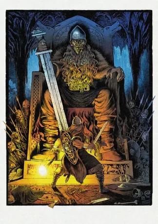 Poster — The King in the Mountain