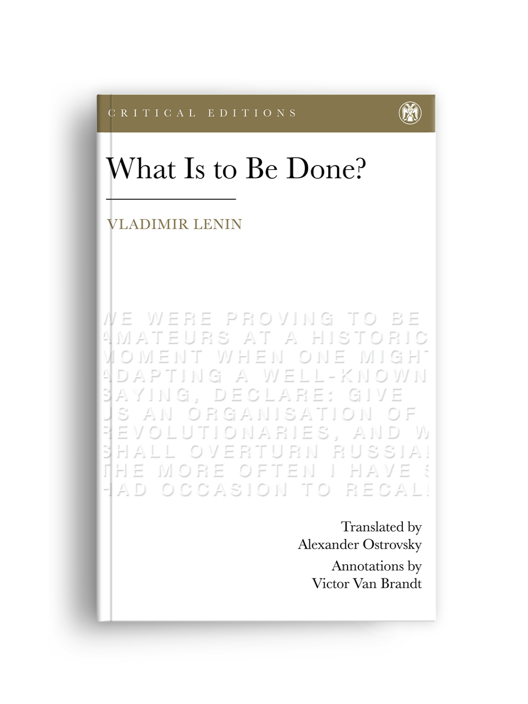 What Is to Be Done?